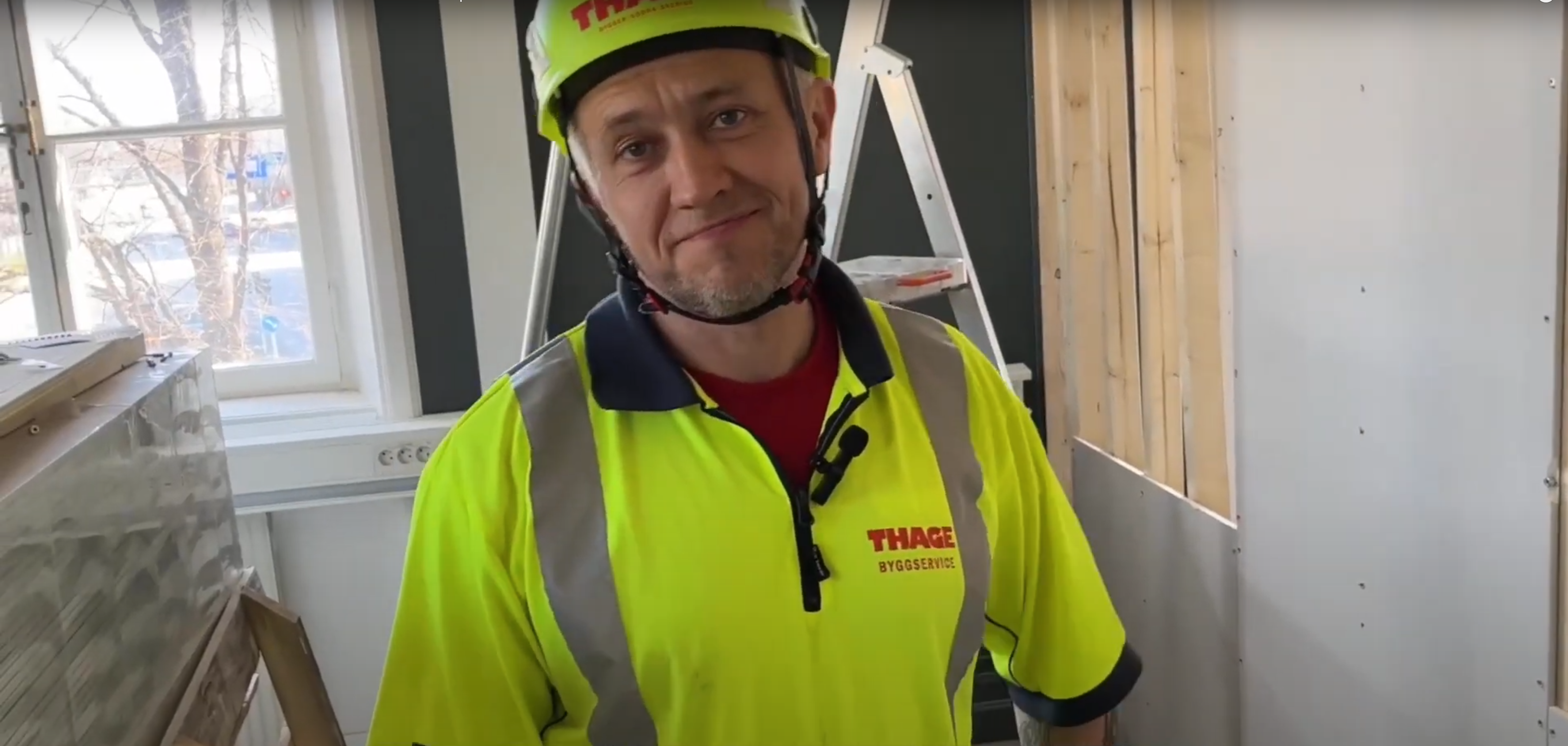 Byggföretaget Thage bygger små ljudisolerade rum för sekretessbelagda samtal med hjälp av Sound Fastener