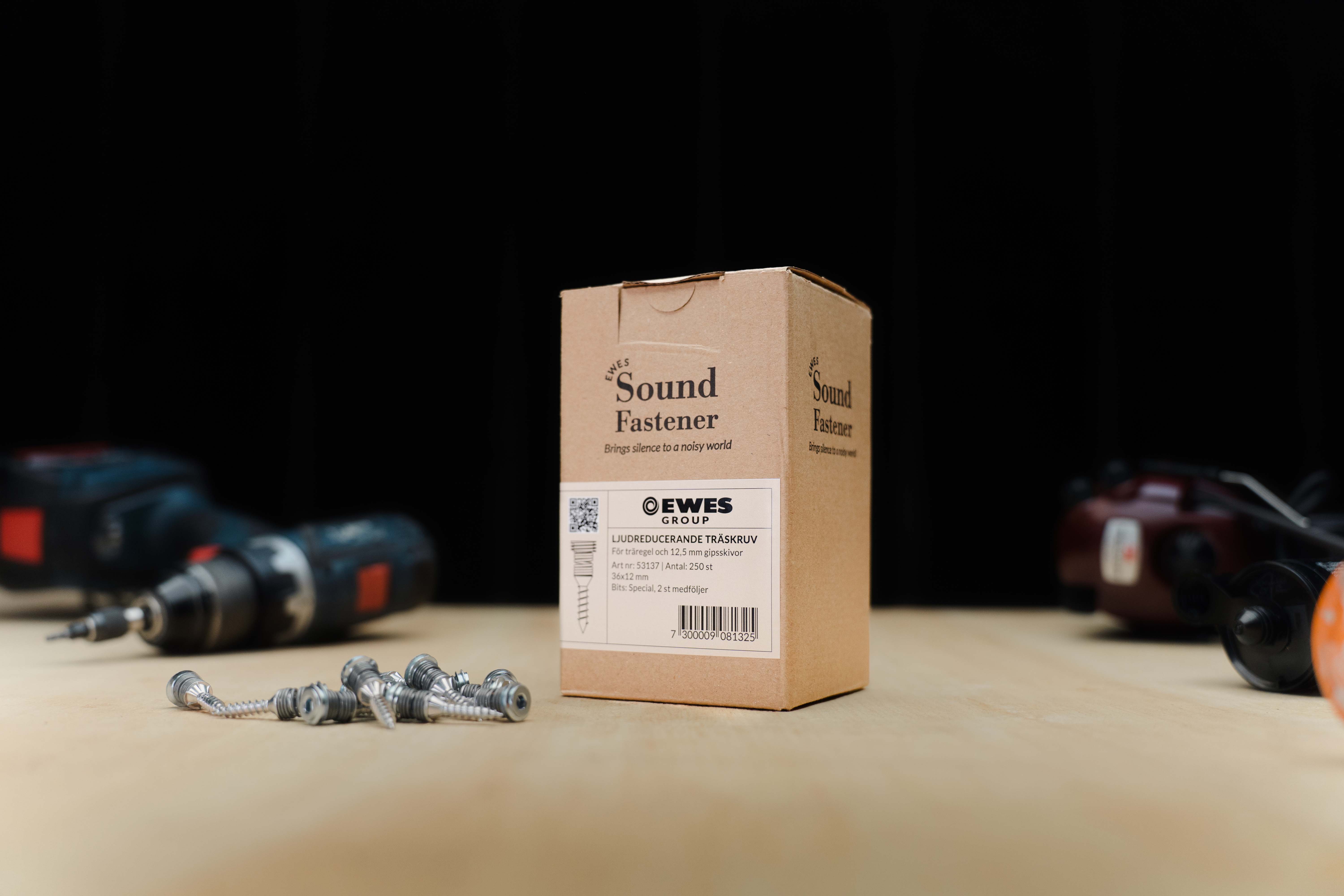 EWES Sound Fastener förpackning